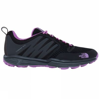 Zapatillas Running The North Face Litewave Tr II Mujer Negras / Moradas - Chile WJH407692